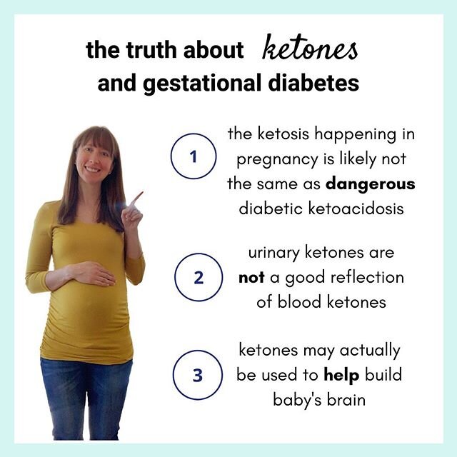 Have you been told to closely monitor your KETONE levels with gestational diabetes? 
.
As the keto diet is very trendy, you&rsquo;ve likely heard something about ketosis. If you have GDM your provider may have even recommended you test your urine w